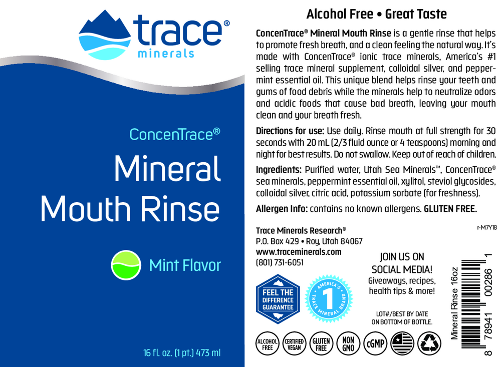 ConcenTrace Mineral Mouth Rinse