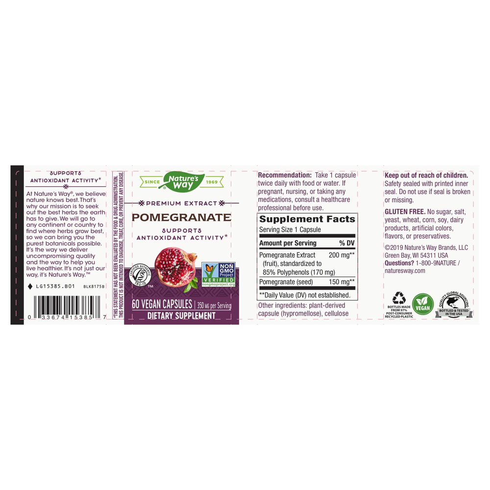 Pomegranate Standardized