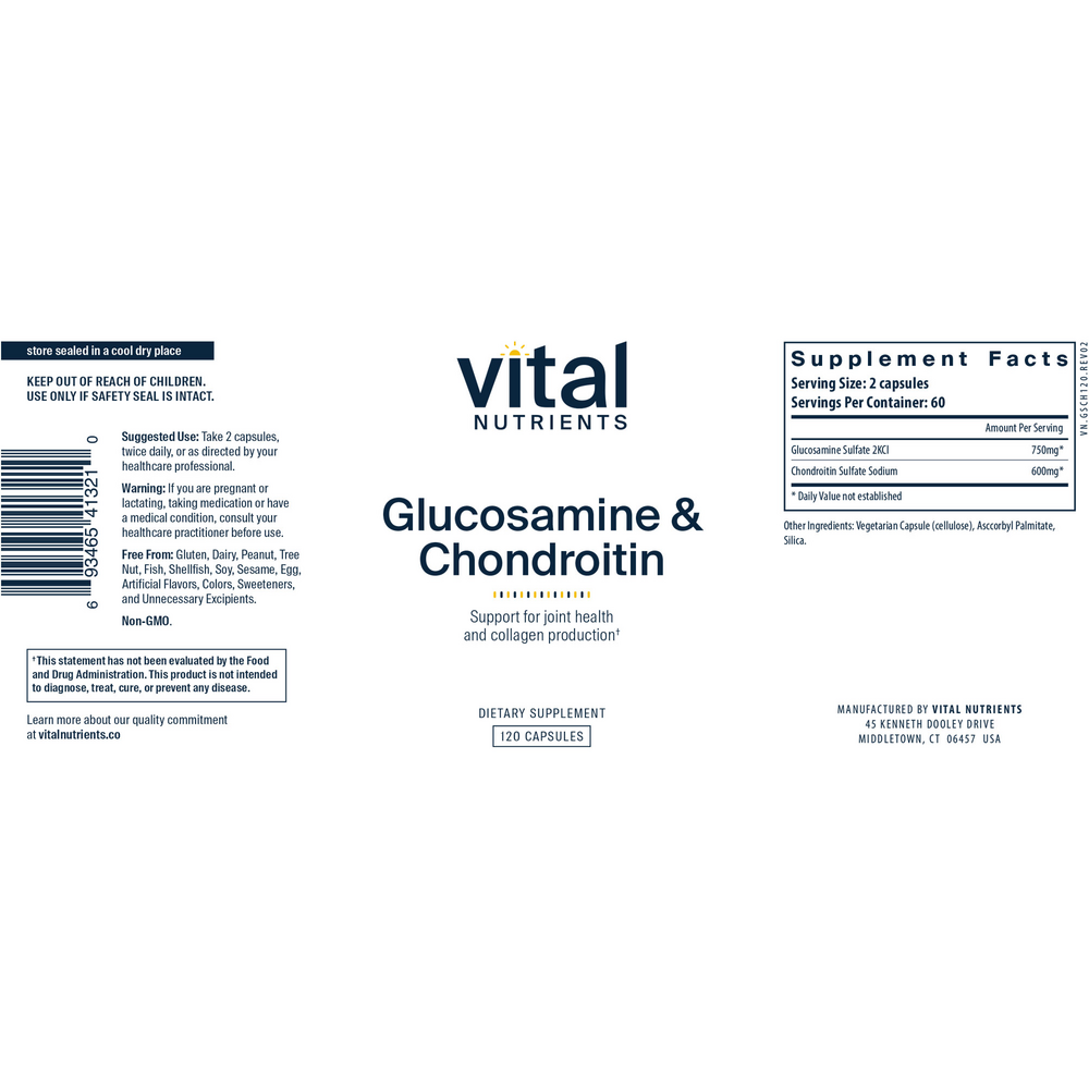 Glucosamine and Chondroitin Sulfate