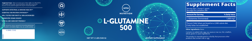 L-Glutamine Powder 500g