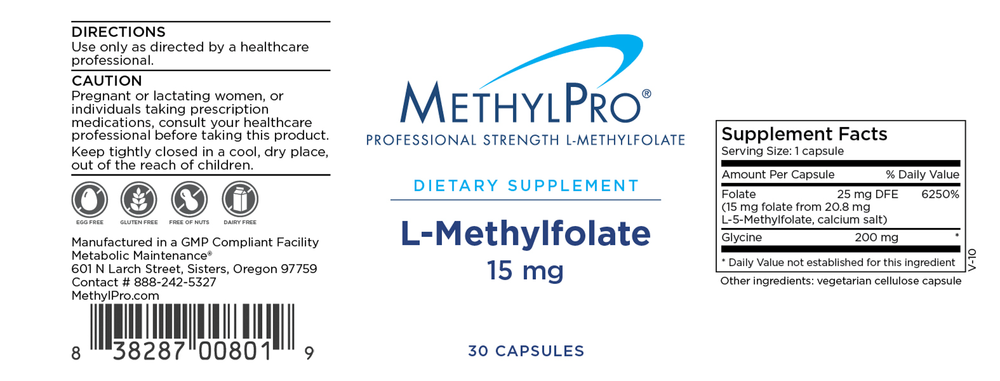 L-Methylfolate 15 mg