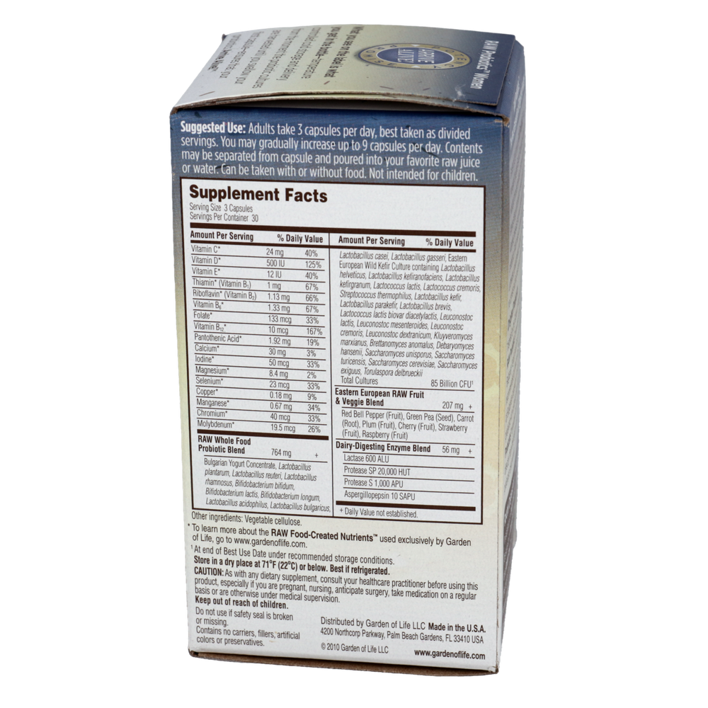 RAW Probiotics Women