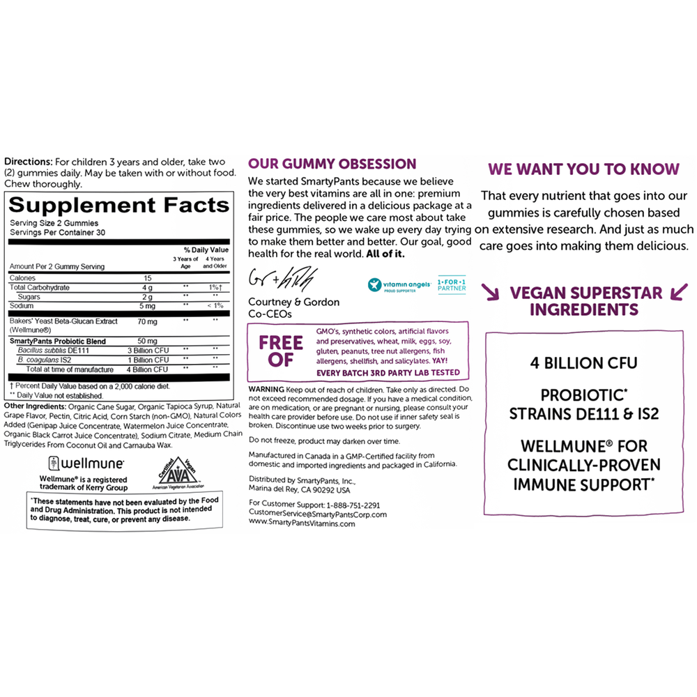 Kids Probiotic Complete Grape