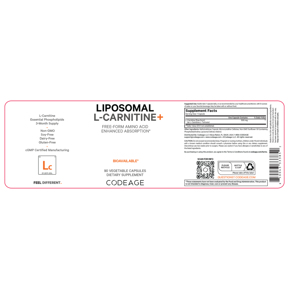 Liposomal L-Carnitine+