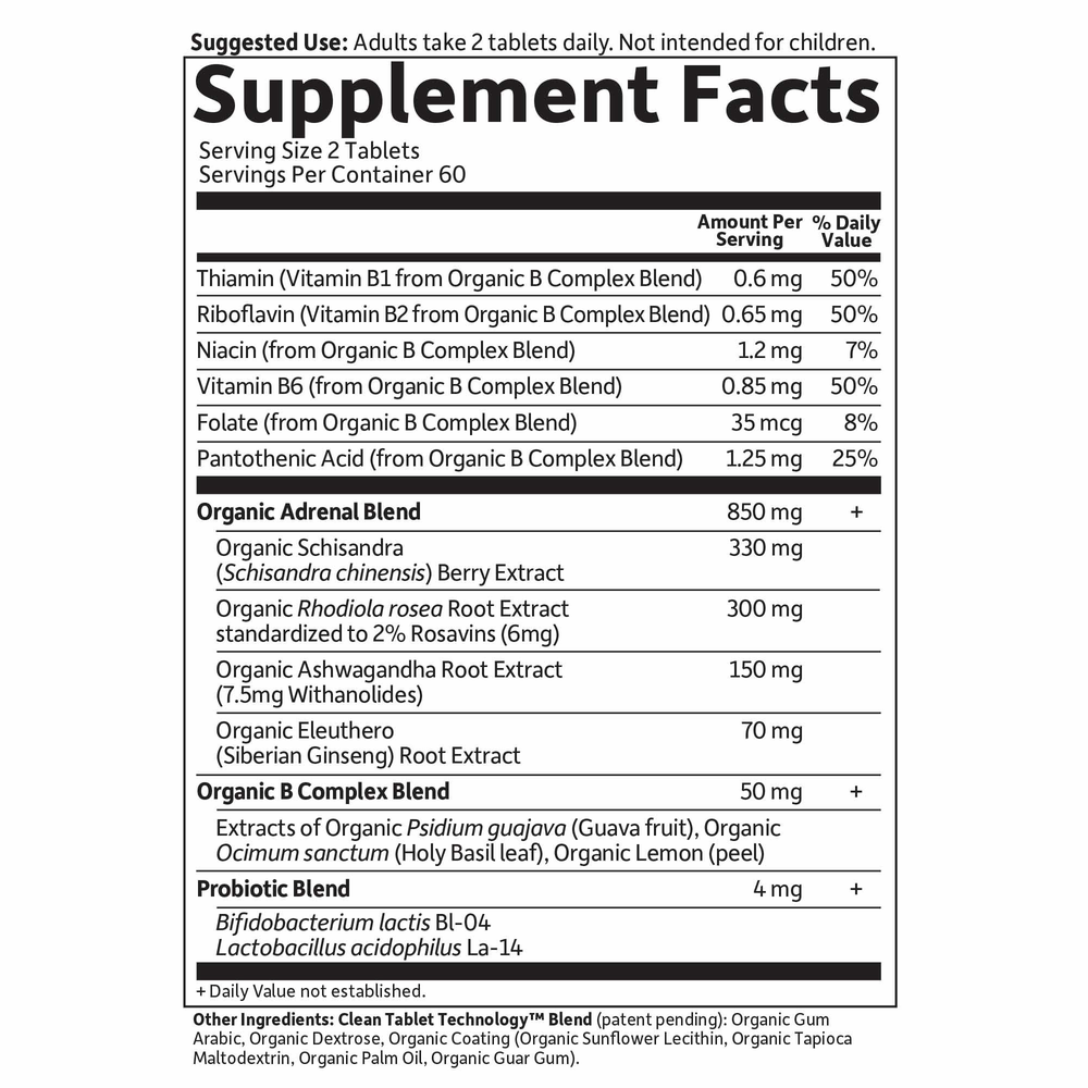 mykind Organics Adrenal Daily Balance