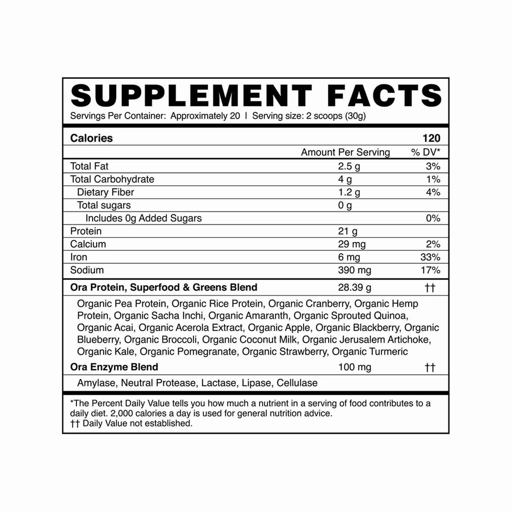 So Lean & So Clean: Protein Powder - Vanilla Chai