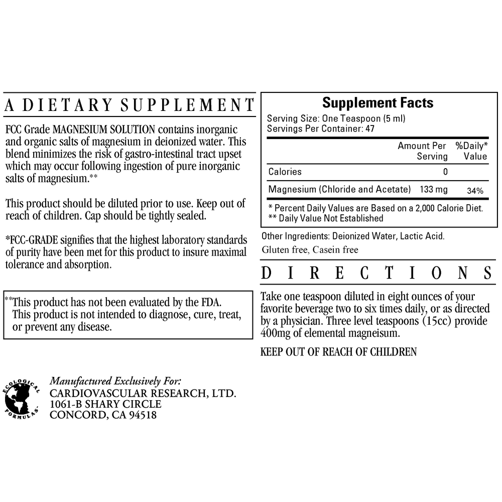 Magnesium Solution