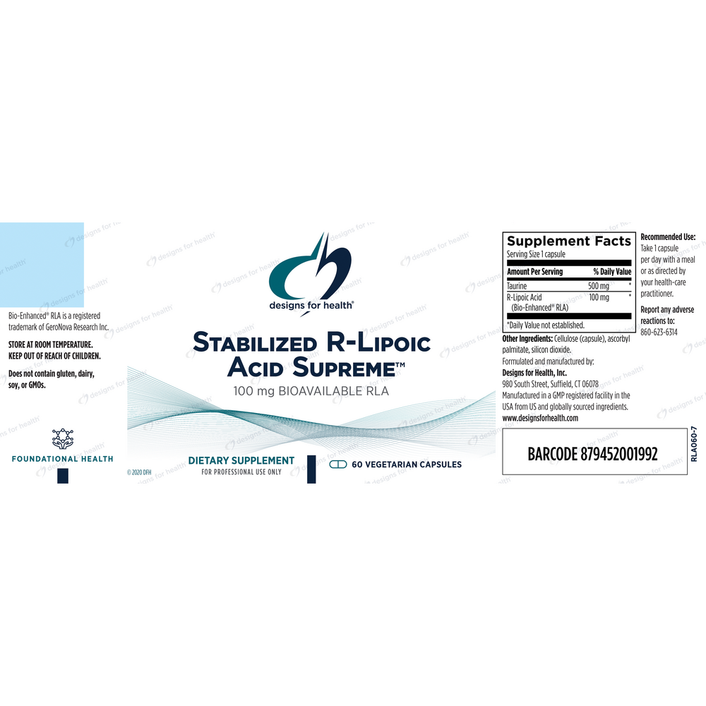 Stabilized R-Lipoic Acid Supreme