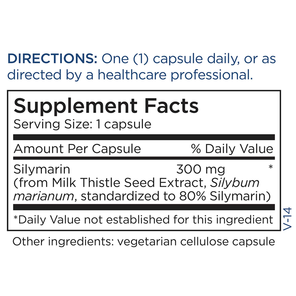 Silymarin (Milk Thistle Extract) 300mg