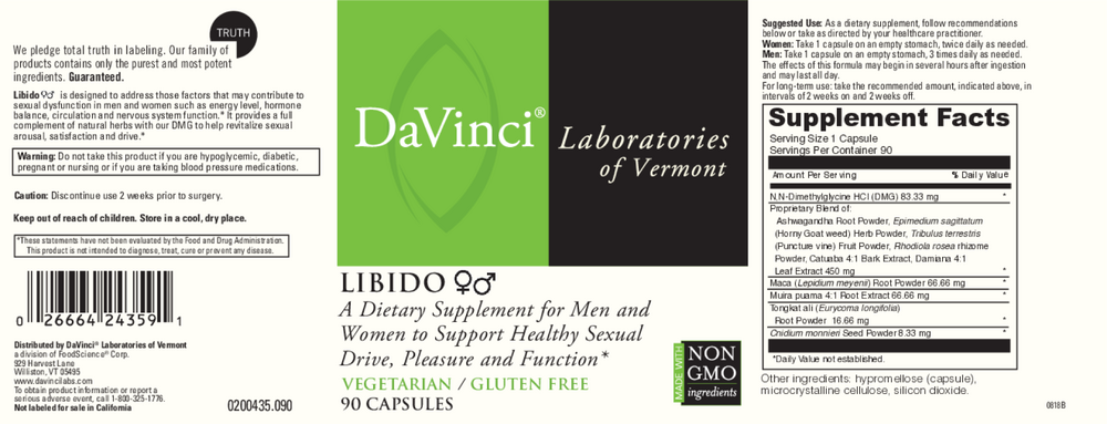 Libido (California Only)