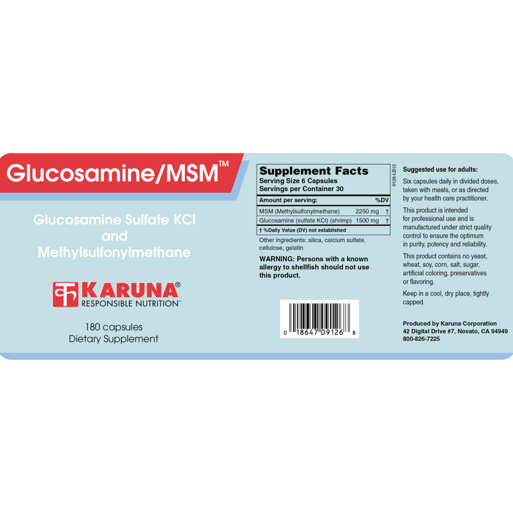 Glucosamine/MSM