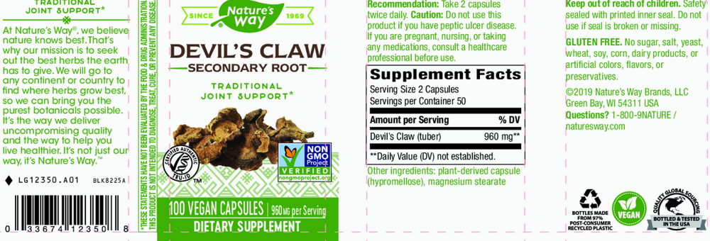 Devil’s Claw Secondary Root