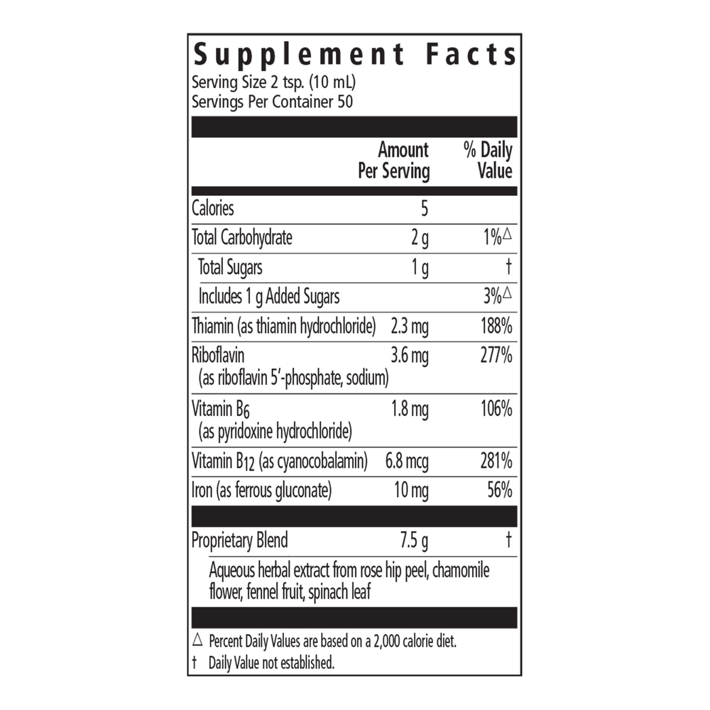 Floravital Iron & Herbs Yeast-Free