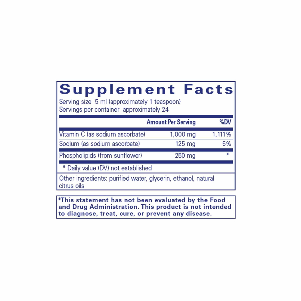 Liposomal Vitamin C liquid