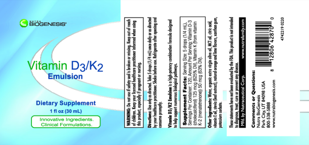 Vitamin D3-K2 Emulsion