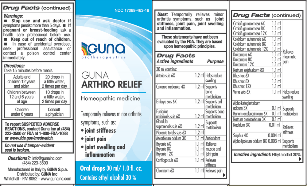 Guna Arthro Relief