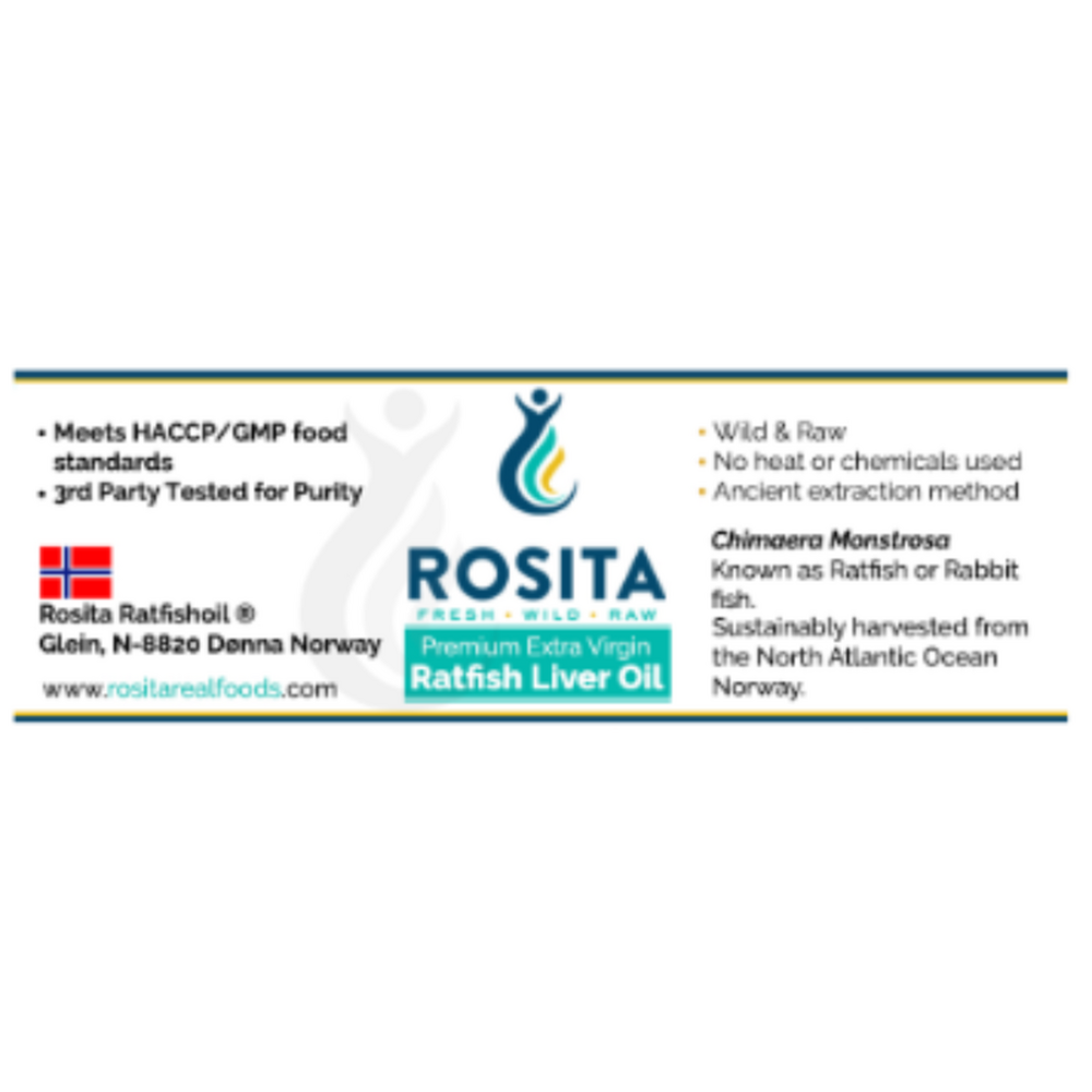 Rosita Extra Virgin Ratfish Liver Oil