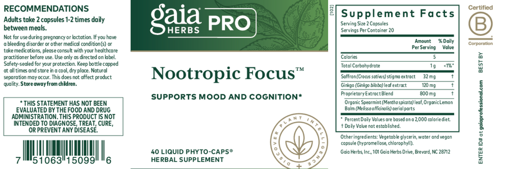 Nootropic Focus