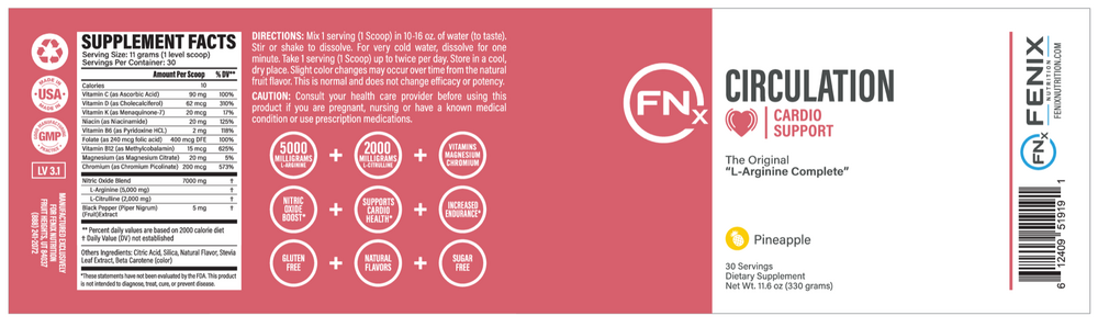 Circulation (Cardio Support) - Pineapple