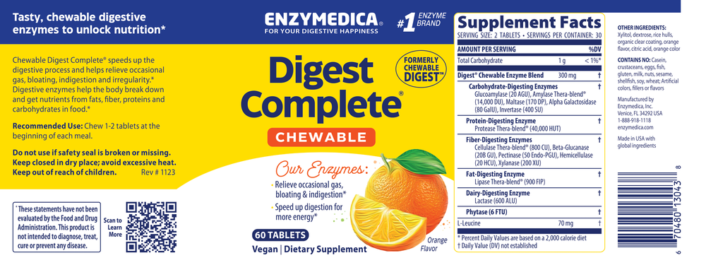 Digest Complete Chewable