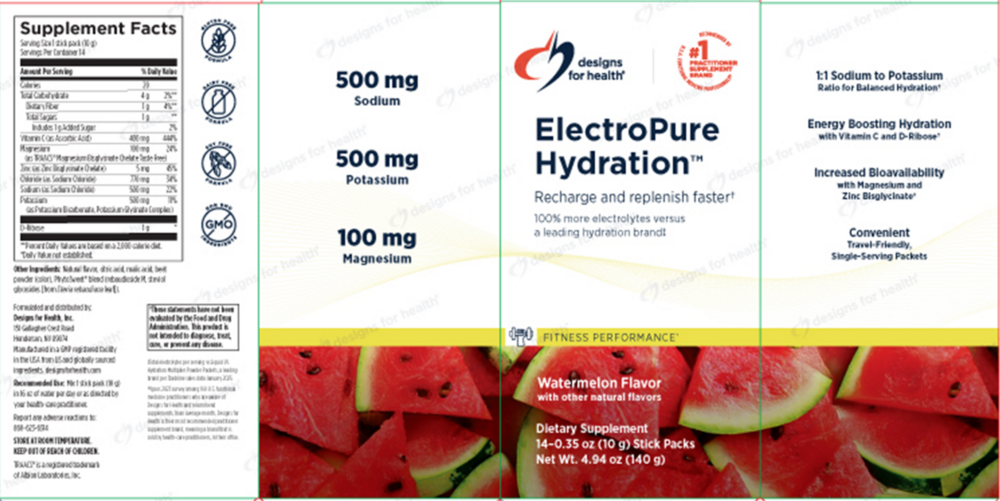 ElectroPure Hydration™ Watermelon Electrolytes
