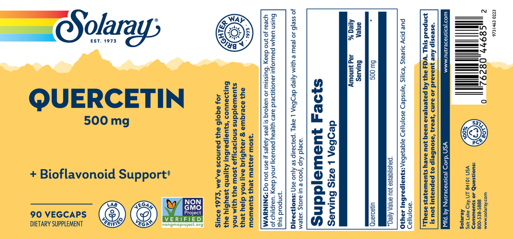 Quercetin 500mg