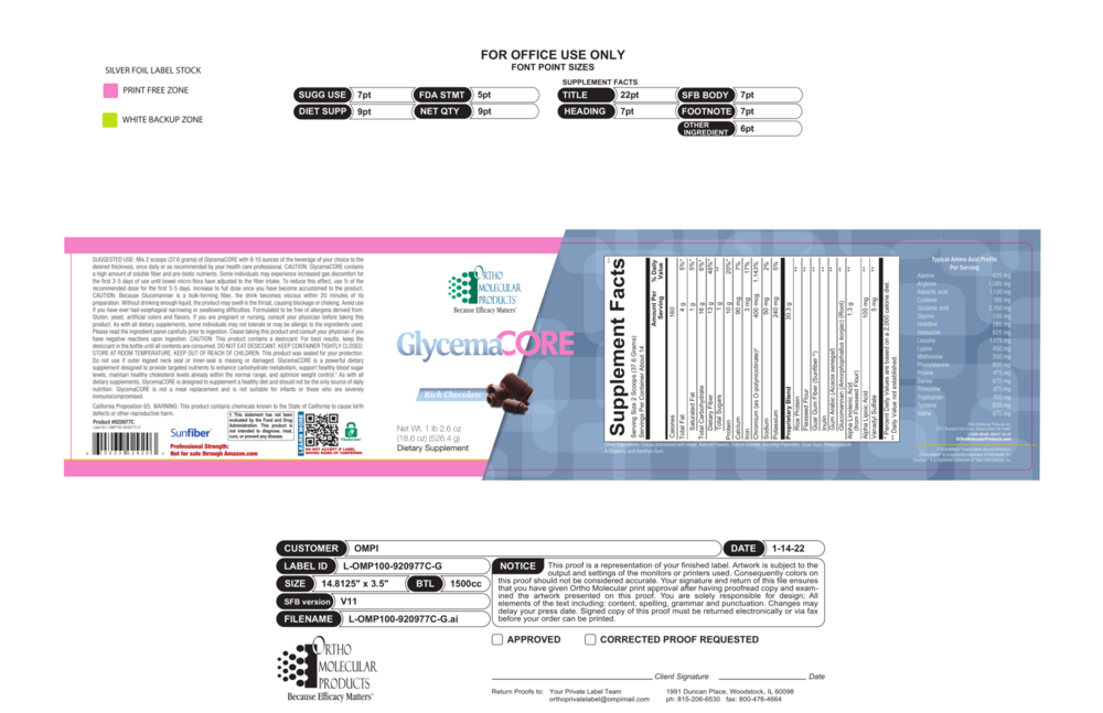 GlycemaCore Chocolate (California Only)