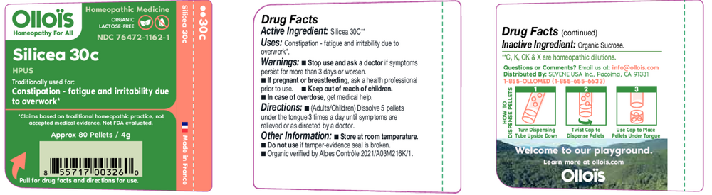 Olloïs Silicea 30c Pellets, 80ct - Organ