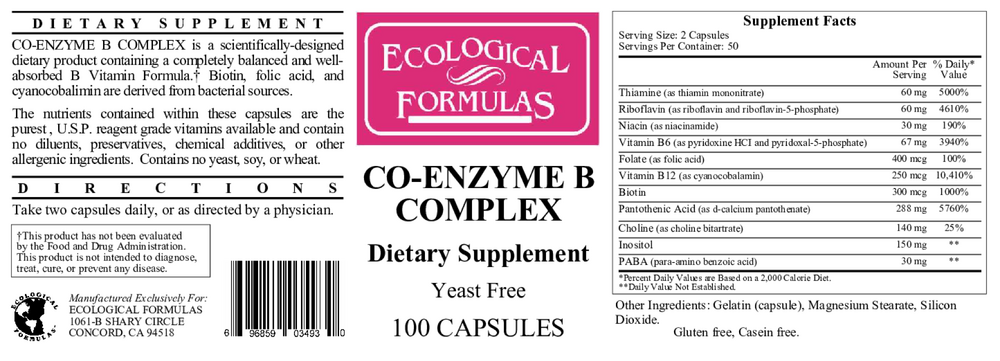Co-Enzyme B Complex