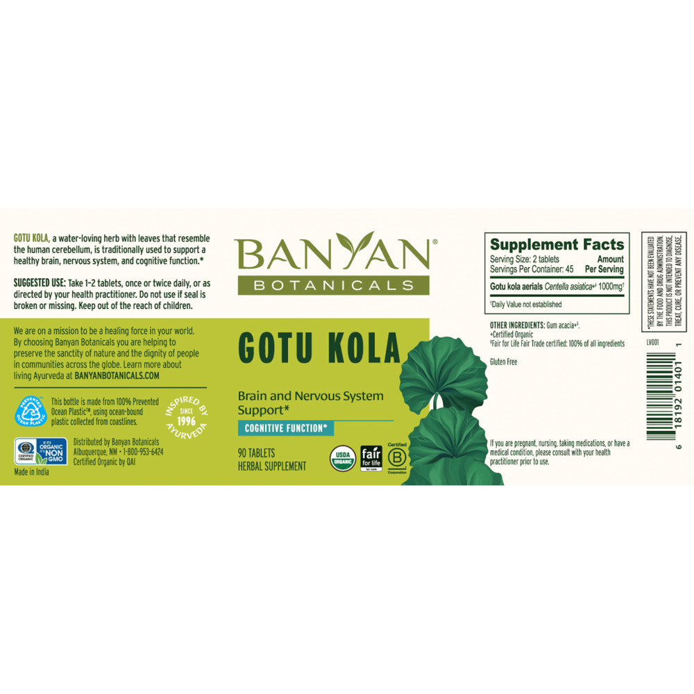 Gotu Kola Tablets