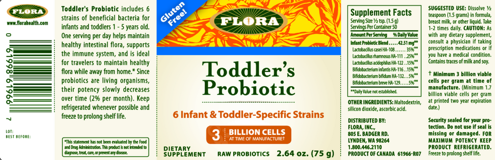Toddler's Blend Probiotic