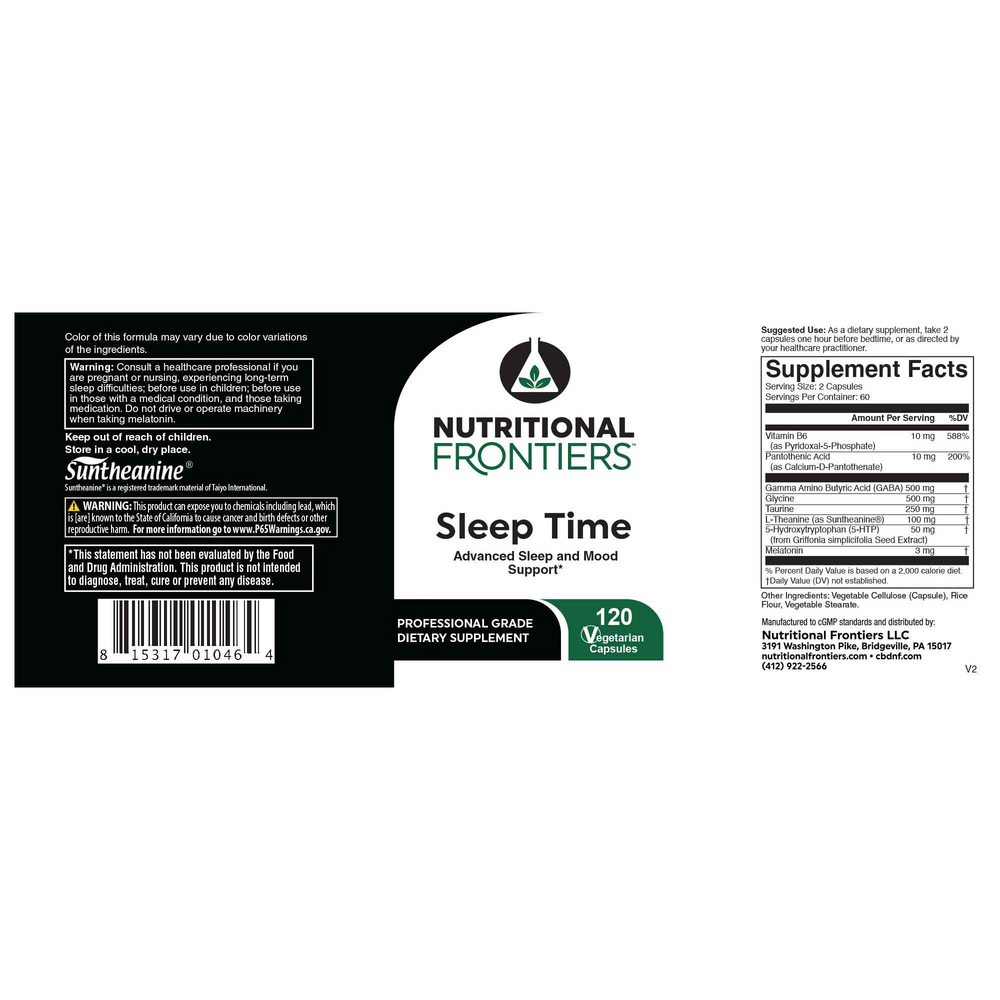 Sleep Time (California Only)