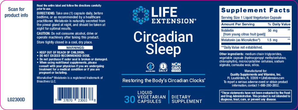 Circadian Sleep