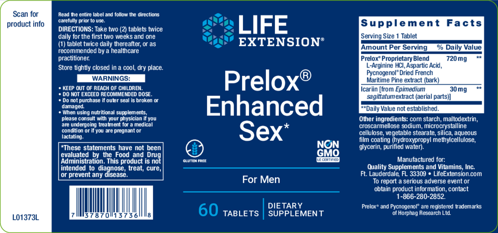 Prelox Natural Sex for Men