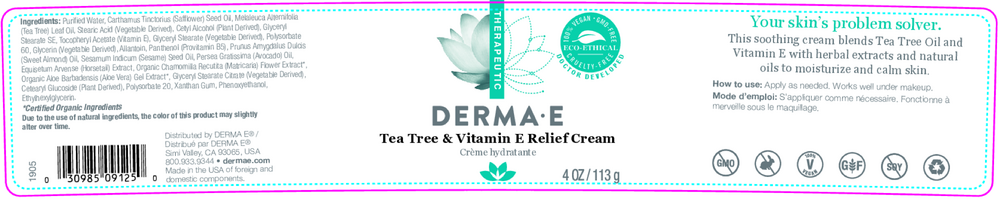 Tea Tree & Vitamin E Cream
