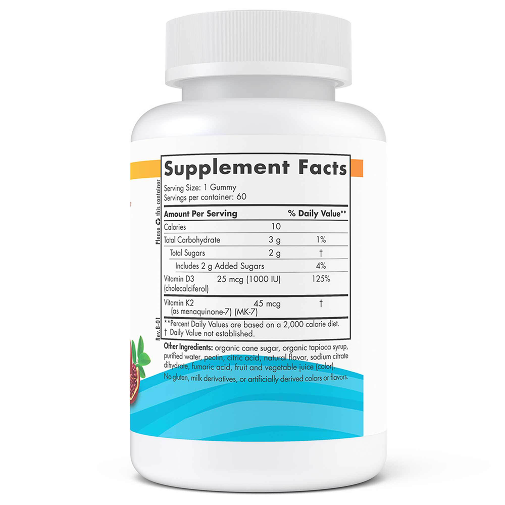 Vitamin D3+K2 Gummies