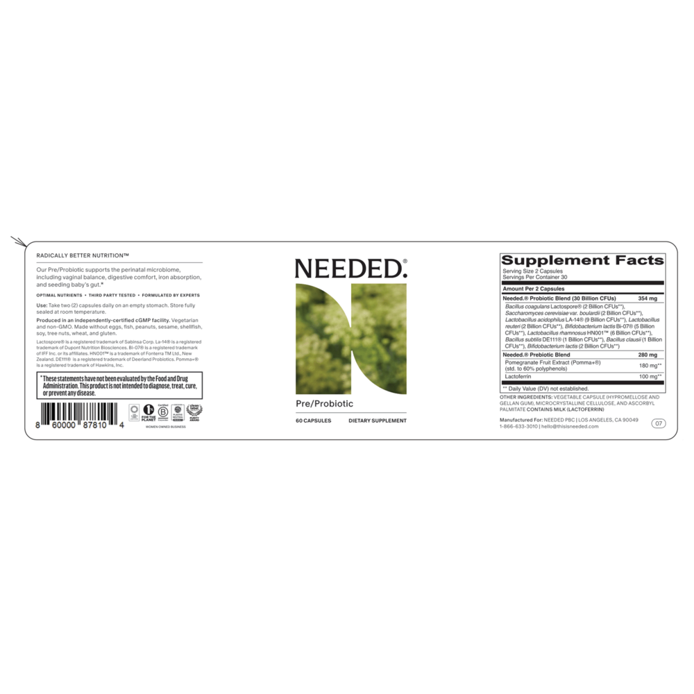 Prenatal Pre/Probiotic