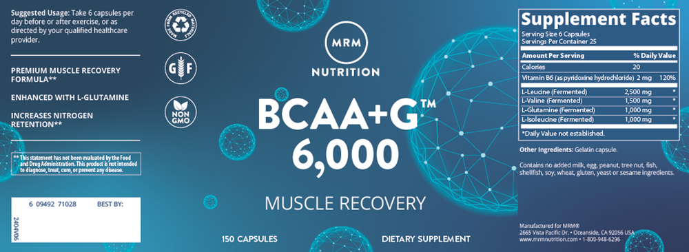 BCAA+G 6000