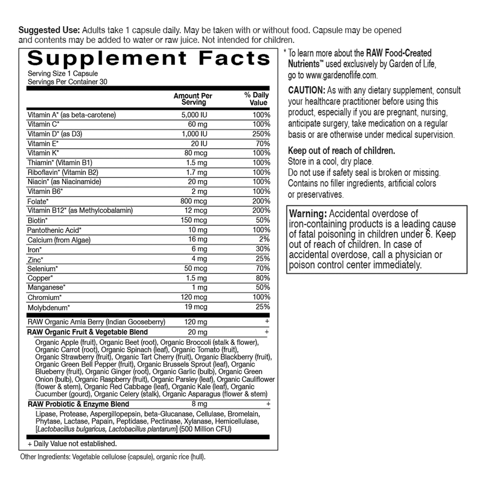 Vitamin Code RAW One for Women