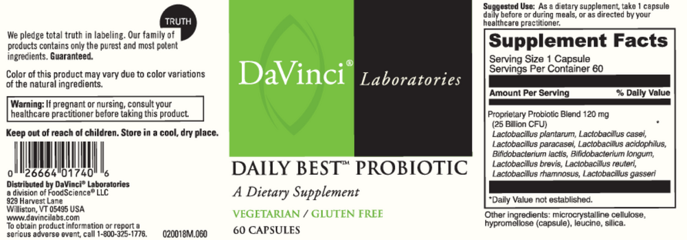 Daily Best™ Probiotic