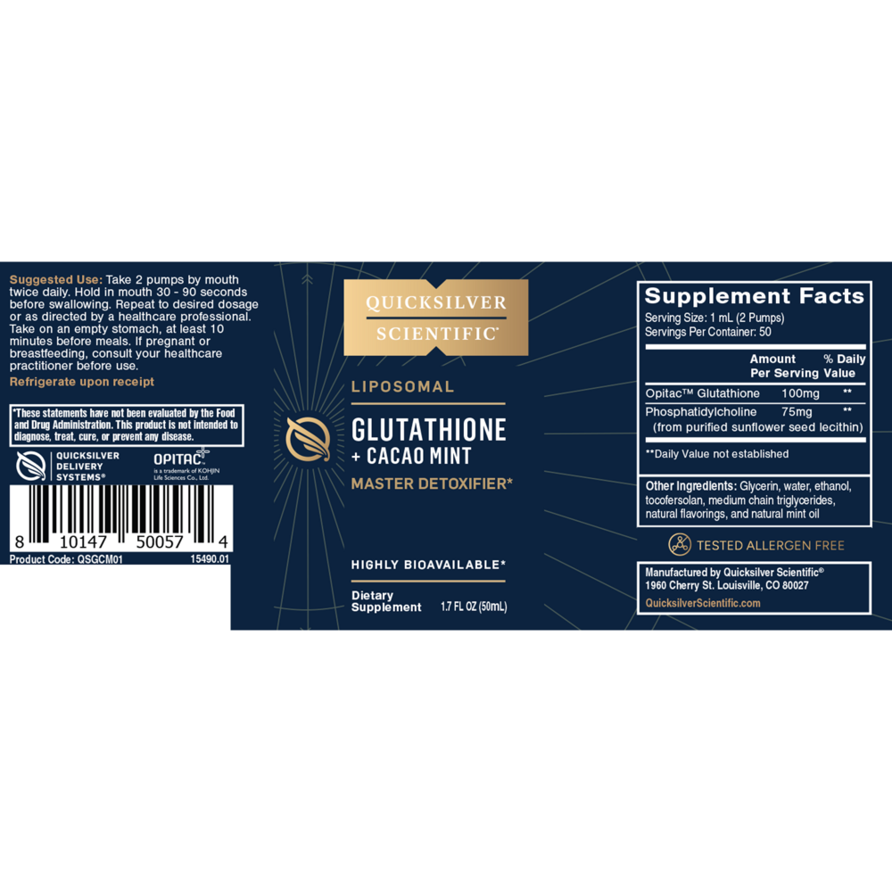 Glutathione+ Cacao Mint