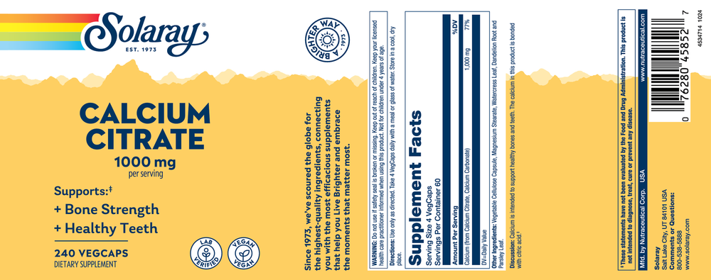 Calcium Citrate 1000mg