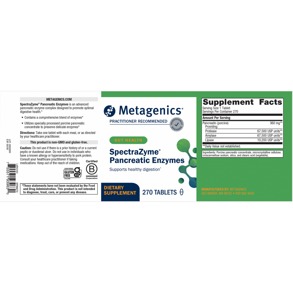 SpectraZyme Pancreatic Enzymes