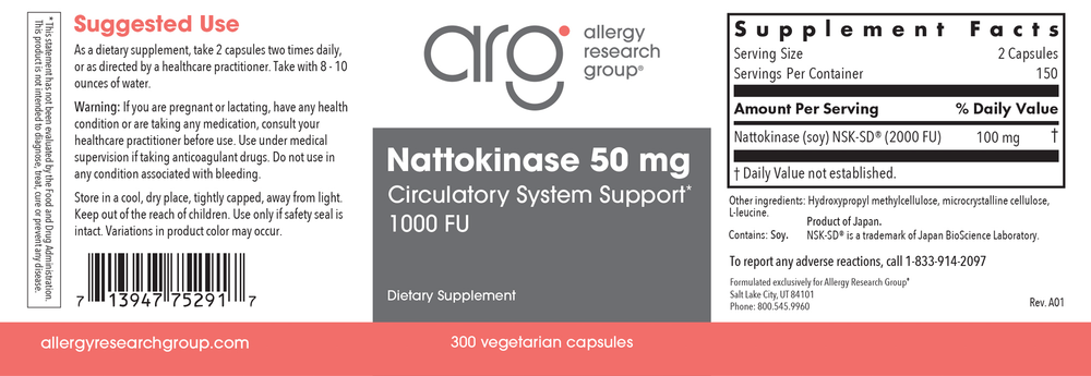 Nattokinase 50 mg NSK-SD®