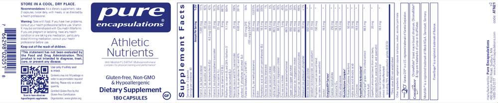Athletic Nutrients