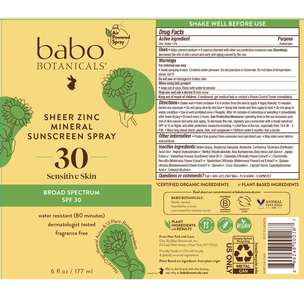 Sheer Zinc Sunscreen SPF 30