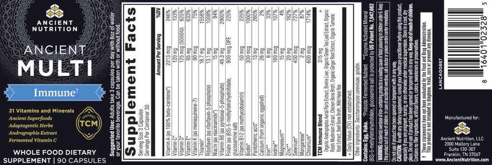 Ancient Multi - Immune