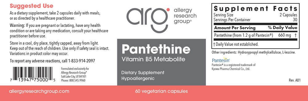 Pantethine 330mg