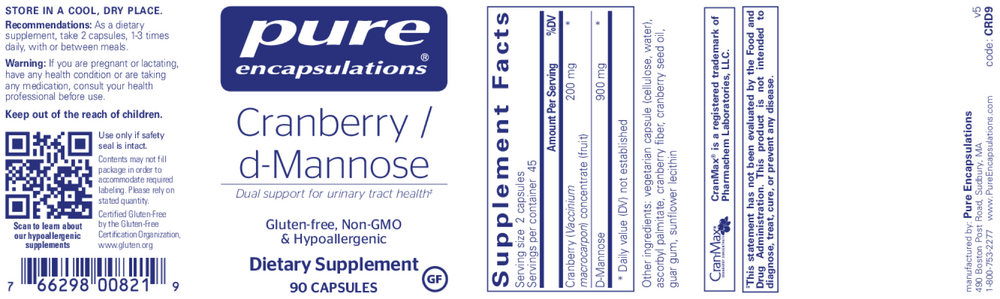 Cranberry/D-Mannose