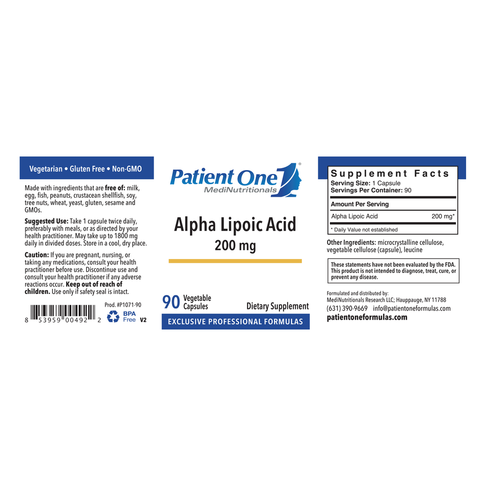 Alpha Lipoic Acid 200mg